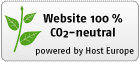 Website 100% CO2-neutral